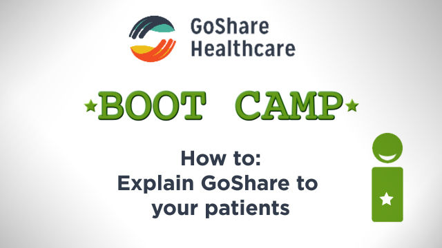 How to explain GoShare to your patients